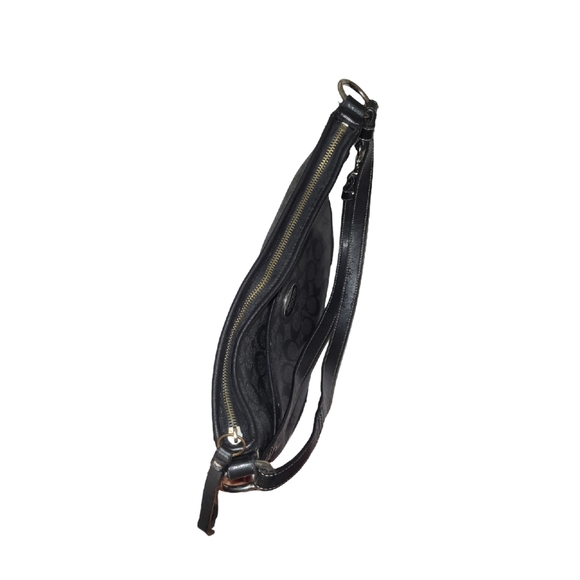 COACH PURSE PEYTON SHOULDER BLACK BAG ADJUSTABLE STRAP - Picture 6 of 16